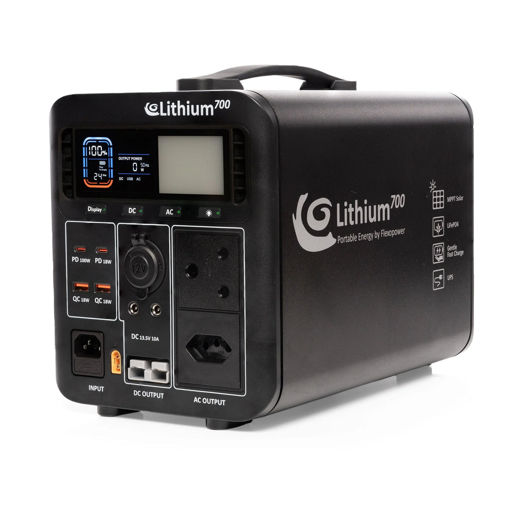 FlexoPower Lithium700 and Solar Panel Combo R&D Offroad Online