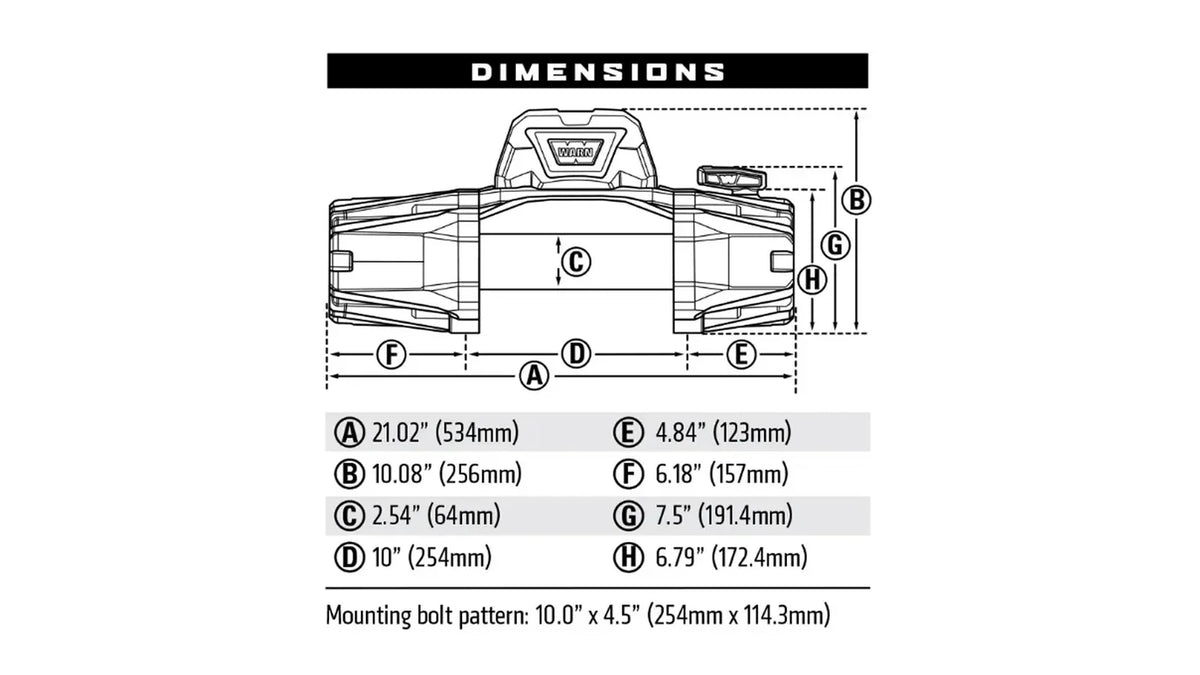 Warn VR Evo 12-S Winch R&D Offroad Online