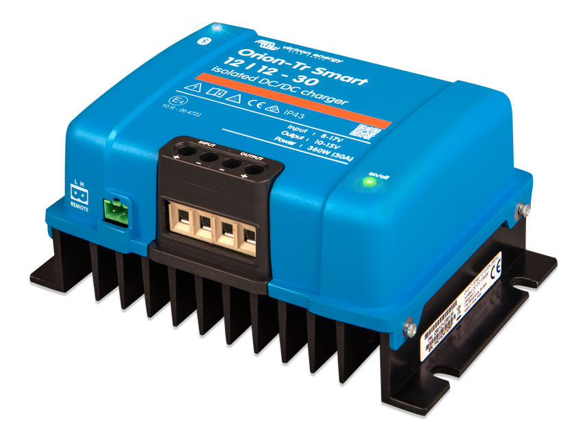 Victron Orion-Tr Smart 12V/12V 30A DC-DC Battery Charger with Bluetooth