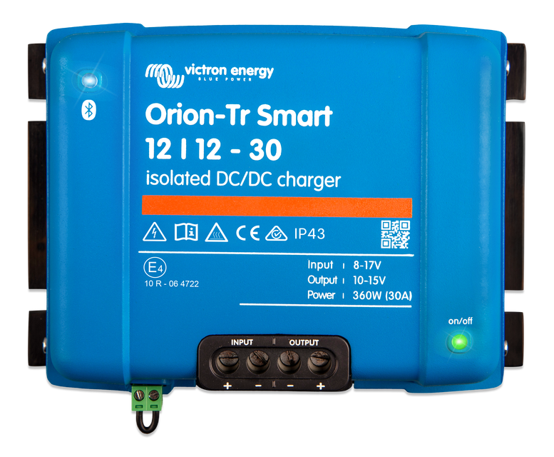 Victron Orion-Tr Smart 12V/12V 30A DC-DC Battery Charger with Bluetooth