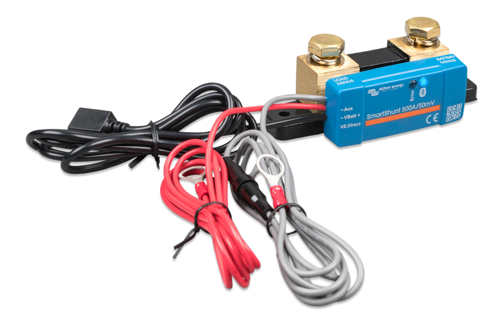 Victron SmartShunt 500A Battery Monitor with Bluetooth – Advanced Battery Monitoring System