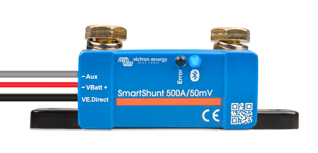Victron SmartShunt 500A Battery Monitor with Bluetooth – Advanced Battery Monitoring System