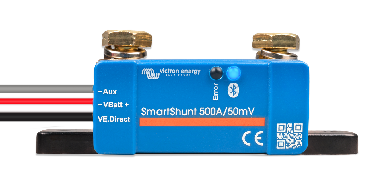 Victron SmartShunt 500A Battery Monitor with Bluetooth – Advanced Battery Monitoring System