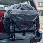 R&D Offroad Spare Wheel Cover Rubbish Bin Bag with Black Trim | Fits 30"–33" Tyres