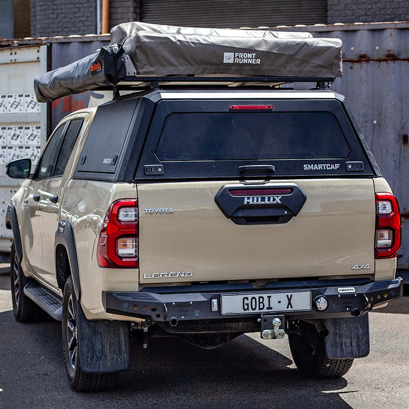 Gobi-X Stealth Rear Bumper for Toyota Hilux Revo – Heavy-Duty Off-Road Rear Bumper with Tow Hitch