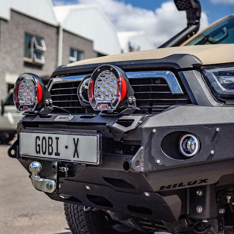 Gobi-X Stealth Front Bumper for Toyota Hilux Revo Legend (2021–Present) – Premium Off-Road Winch Bumper
