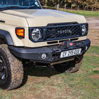 Gobi-X Stealth Front Bumper for Toyota Land Cruiser 70 Series (2024–Present) – Premium Off-Road Winch Bumper