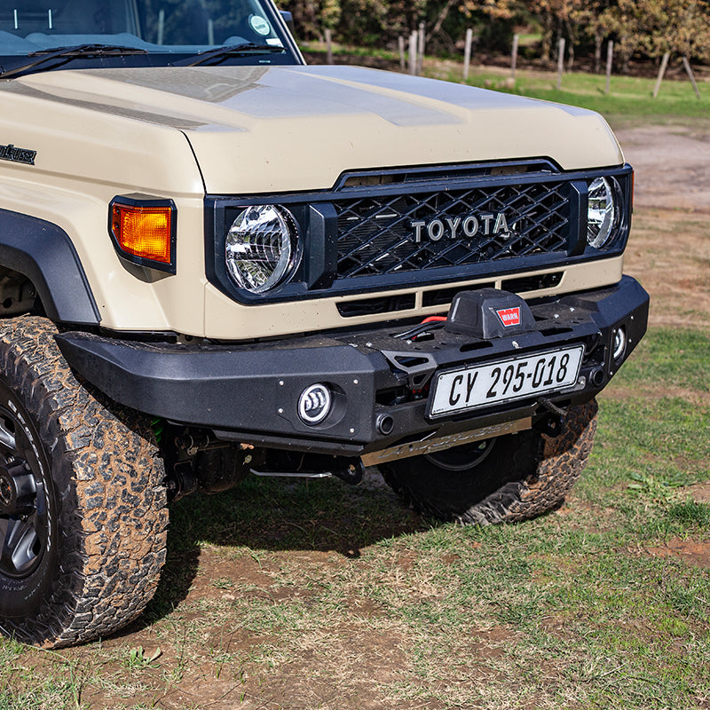 Gobi-X Stealth Front Bumper for Toyota Land Cruiser 70 Series (2024–Present) – Premium Off-Road Winch Bumper