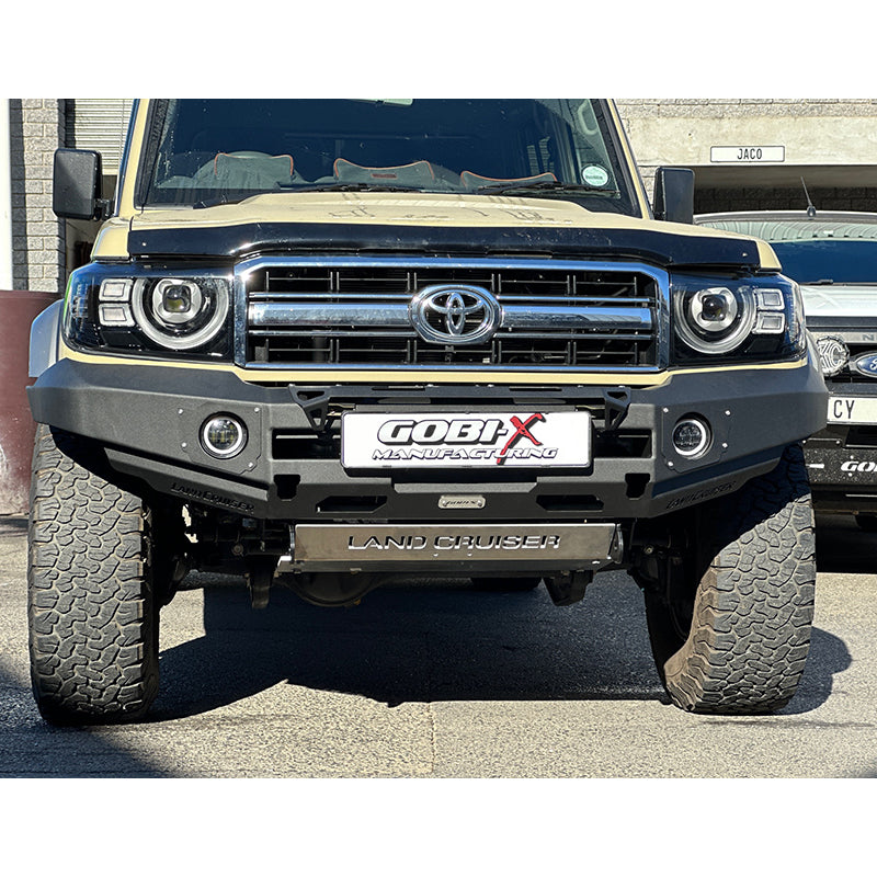 Gobi-X Stealth Front Bumper for Toyota Land Cruiser 70 Series (Pre-2024) – Premium Off-Road Winch Bumper