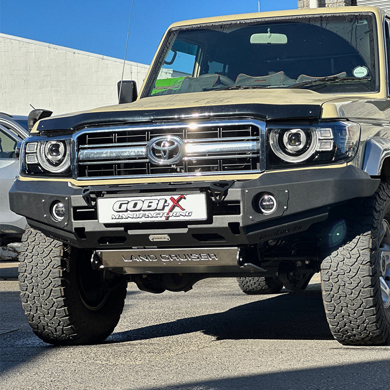 Gobi-X Stealth Front Bumper for Toyota Land Cruiser 70 Series (Pre-2024) – Premium Off-Road Winch Bumper