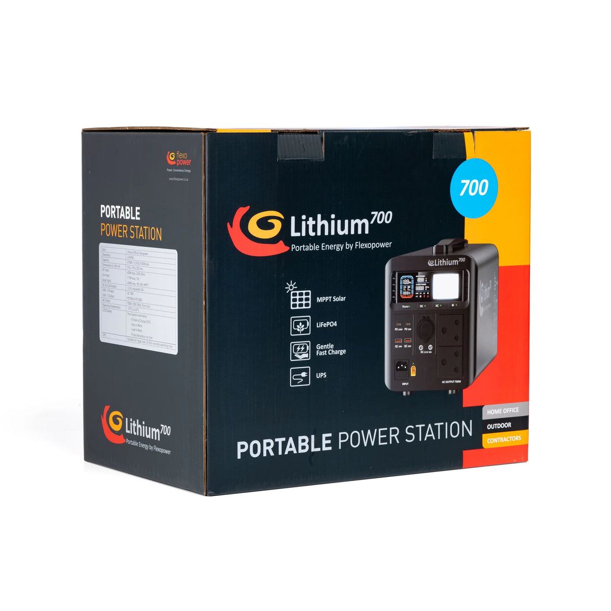 FlexoPower FlexoDrive Lithium700 Portable Battery System R&D Offroad Online