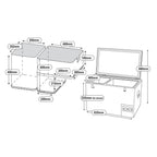 NL 90 Legacy Smart Dual Refrigerator & Freezer
