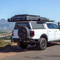 Gobi-X Rear Bumper for Ford Ranger (2024–Present) – Heavy-Duty Off-Road Rear Bumper with Modular Carrier System