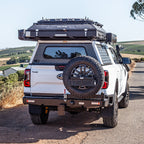 Gobi-X Rear Bumper for Ford Ranger (2024–Present) – Heavy-Duty Off-Road Rear Bumper with Modular Carrier System