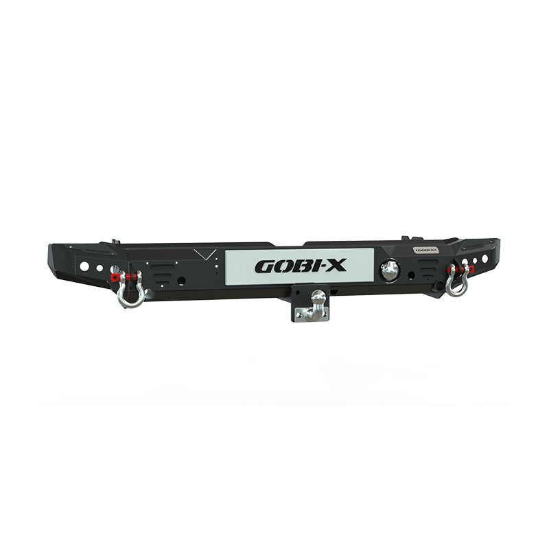 Gobi-X Stealth Rear Bumper for Ford Ranger (2024–Present) – Heavy-Duty Off-Road Rear Bumper with Tow Hitch