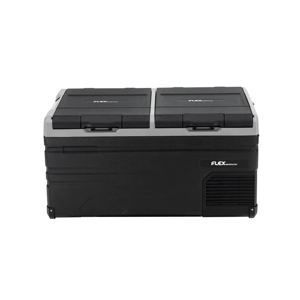 Flex TW95 Dual-Zone Camping Fridge-Freezer (12/24V + AC, Bluetooth App Control)