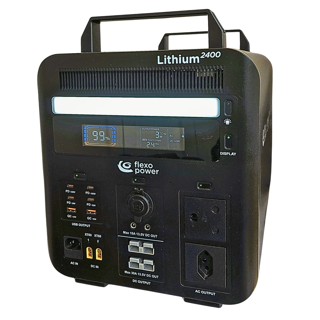 FlexoPower FlexoDrive Lithium2400 Portable Battery System R&D Offroad Online