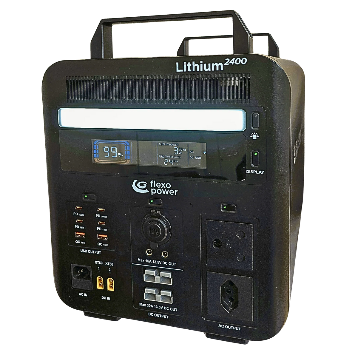 FlexoPower FlexoDrive Lithium2400 Portable Battery System R&D Offroad Online