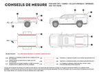 Front Runner Truck Canopy or Trailer with OEM Track Slimline II Rack Kit / 1165mm(W) X 1358mm(L)