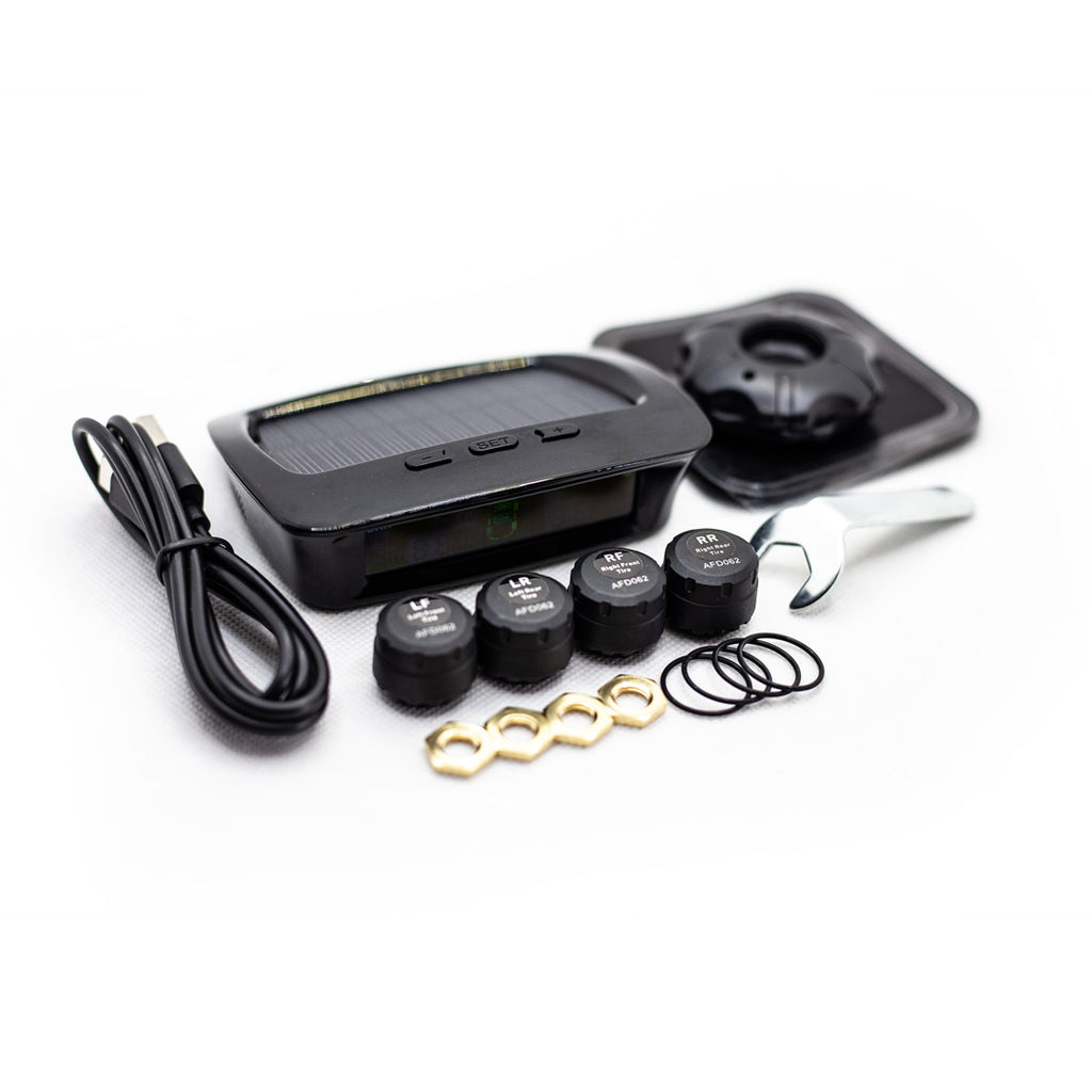 Wild Earth Tyre Pressure Monitoring System (TPMS) – 4 Piece External Sensor Kit